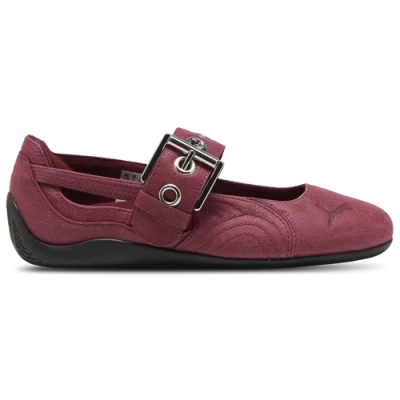 Puma Womens Speedcat Ballet Dress-up In Burgundy