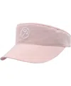Puma Women'sâ Pink Arnold Palmer Invitational Seersucker Adjustable Visor Hat