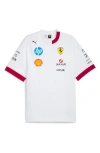 Puma X 2025 Scuderia Ferrari Hp Driver T-shirt In White