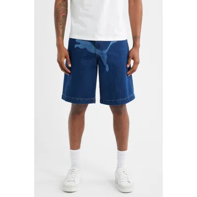 Puma X A$ap Rocky Baggy Denim Shorts
