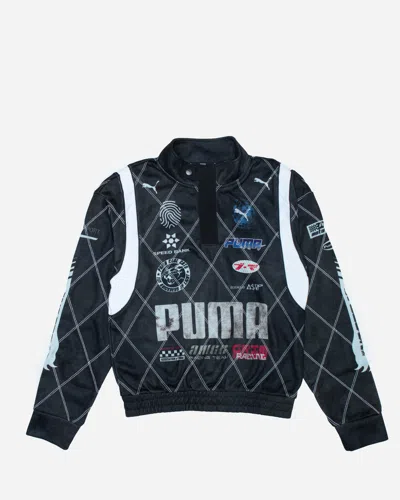 Puma X A$ap Rocky Distressed Sweat Shirt In Black