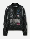 Puma Men S A$ap Rocky Distressed Sweatshirt In Black