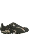 Puma X A$ap Rocky Gabbia Snake Sneakers In Black
