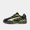 Puma A$ap Rocky Inhale Mesh Sneakers In  Black/warm White/lime/red