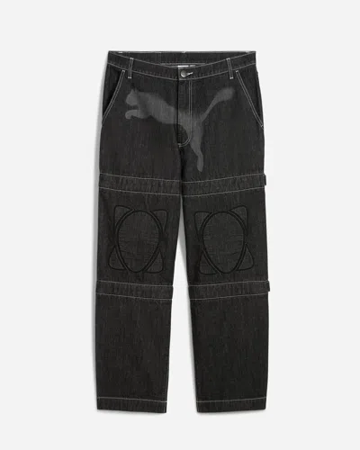 Puma X A$ap Rocky Knee Pad Pants In Black