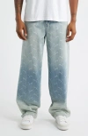Puma X A$ap Rocky Laser Monogram Baggy Jeans In Blue