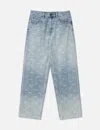 Puma X A$ap Rocky Laser Monogram Baggy Jeans In Blue
