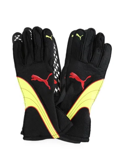 Puma X A$ap Rocky Logo-print Panelled Fire Gloves In Black