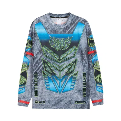 Pre-owned Puma X A$ap Rocky Moto Armor Long-sleeve Tee 'white' | Men's Size S