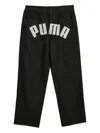 Puma X Asap Rocky Printed Denim Jeans In Black
