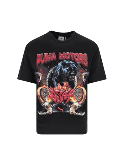Puma T-shirts In Black
