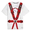 Puma X A$ap Rocky Seatbelt T-shirt 'white Red'