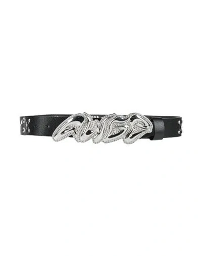 Puma X A$ap Rocky Woman Belt Black Size 34 Cow Leather