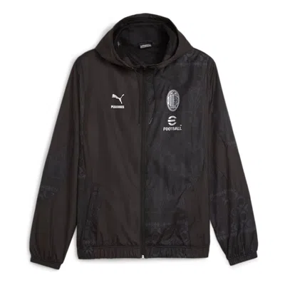 Puma X Ac Milan Pleasures Football Pre-match Jacket 'black'
