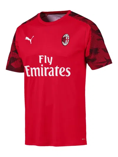 Puma X Ac Milan Short-sleeve T-shirt In Red