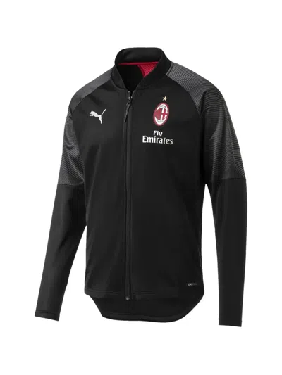 Puma X Ac Milan Stadium Sweatshirt In Black