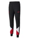 Puma X Ac Milan Track Pants In Black