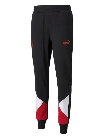 Puma X Ac Milan Track Pants In Black