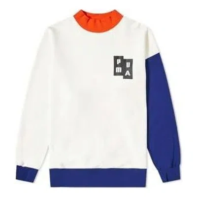 Puma X Ader Error Crewneck Sweatshirt 'white'