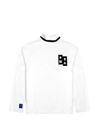 Puma X Ader Error Long-sleeve T-shirt In White
