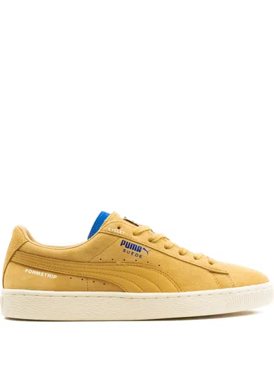 Puma X Ader Error Suede Sneakers In Yellow