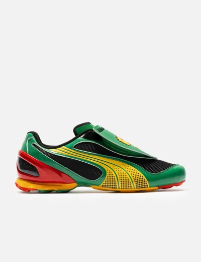 Puma X Ahluwalia V-s1 Touch-strap Sneakers In Black