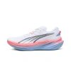 Puma X Alex Toussaint Deviate Nitro™ 3 Men's Running Shoes In White-team Light Blue- Silver