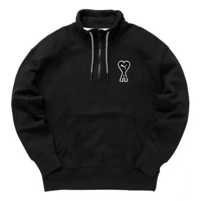 Puma X Ami Half Zip Sweatshirt 'black'