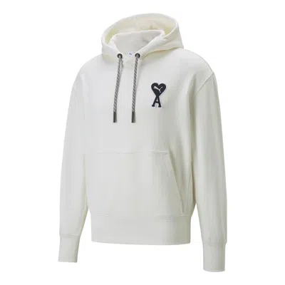Puma X Ami Hoodie 'white'