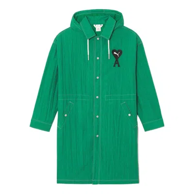 Puma X Ami Light Nylon Jacket 'green'