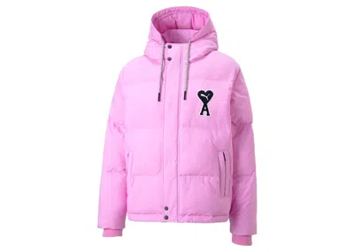 Pre-owned Puma X Ami Padded Jacket In Orchids