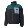 Puma X Ami Sherpa Jacket 'black' In Multi
