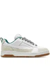 Puma Slipstream Lo 2 Sneakers In White Suede And Leather In White