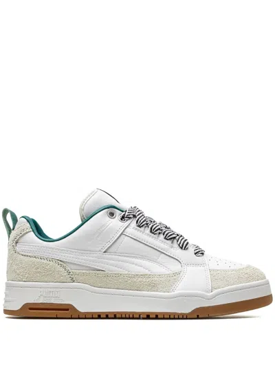Puma Slipstream Lo 2 Sneakers In White Suede And Leather In  White