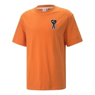 Puma X Ami Tee 'orange'