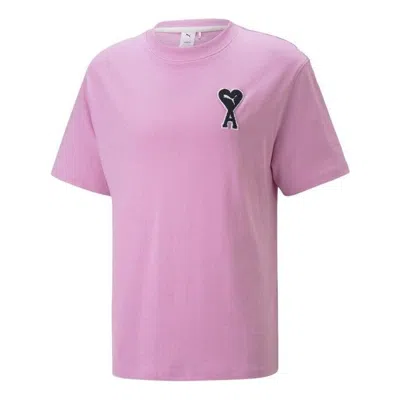 Puma X Ami Tee 'pink'