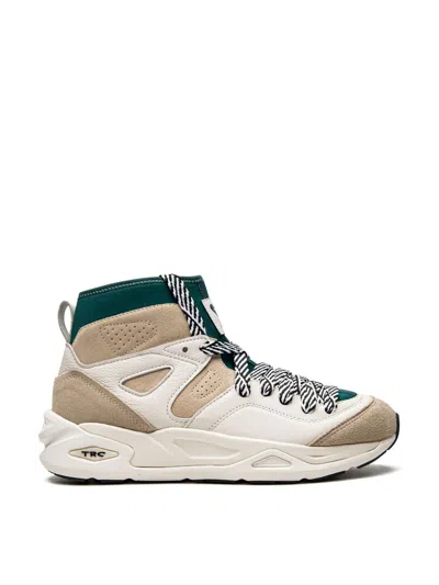 【AMI PARIS 】 PUMA コラボ Blaze Mid Marshmallow Light Sand Men's shoes Puma x AMI TRC Blaze Mid Marshmallow-Light Sand