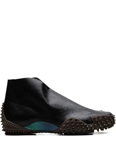 Puma X Aries Mostro Perforated Sneakers In Black