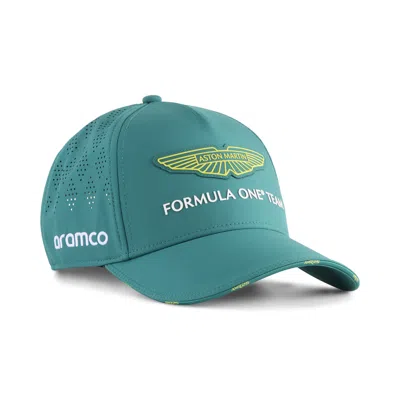 Puma X Aston Martin Aramco F1® Replica Team Adjustable Hat In Green