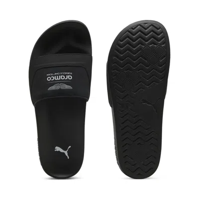 Puma X Aston Martin Aramco F1® Team Leadcat Men's Slides In Black
