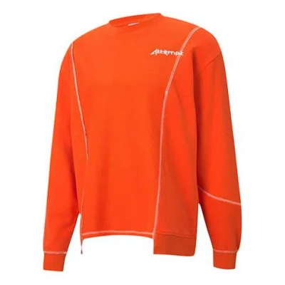 Puma X Attempt Crossover Round Neck Casual Cherry Red In Orange