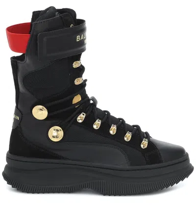Pre-owned Puma X Balmain Deva Boots (women's) Sneakers In Black