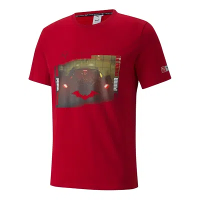 Puma X Batman Graphic Tee 'red'