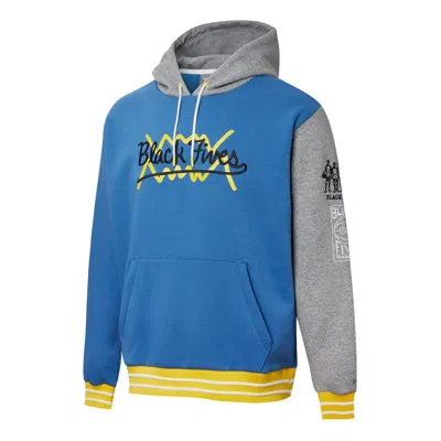 Puma X Black Fives Basketball Hoodie 'blue Grey Yellow Black'