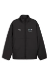 Puma X Bmw M Motorsport Essentials Puffer Jacket In Black