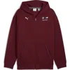 Puma X Bmw M Motorsport Graphic Zip-up Hoodie In Brown