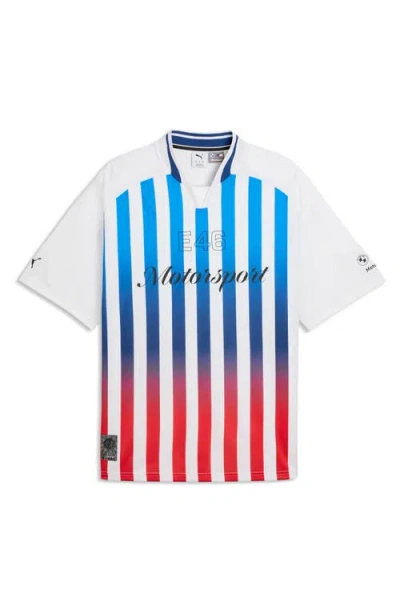Puma X Bmw M Motorsport Lifestyle Jersey In Blue