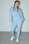 Puma X Bmw M Motorsport Lifestyle Legging In Blue Wash, Women's At Urban Outfitters In Blue Wash