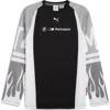 Puma X Bmw M Motorsport Lifestyle Racing Jersey In Black