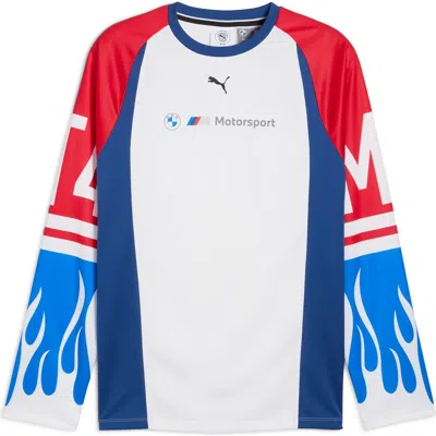 Puma X Bmw M Motorsport Lifestyle Racing Jersey In Multi